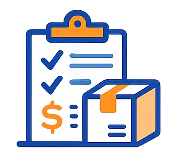 Vendor purchase order integration icon